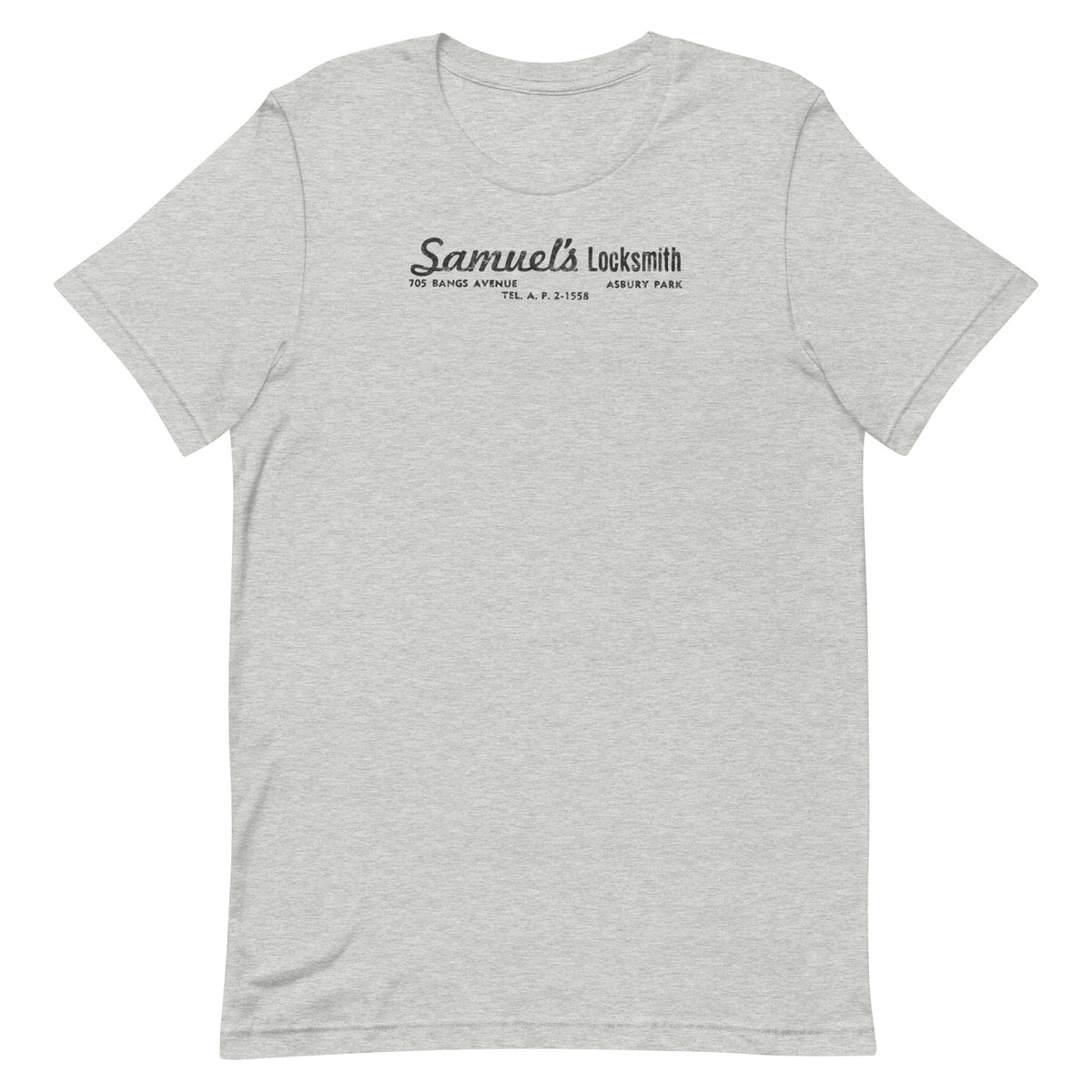 Samuel's Locksmith - ASBURY PARK - Unisex t-shirt Athletic Heather