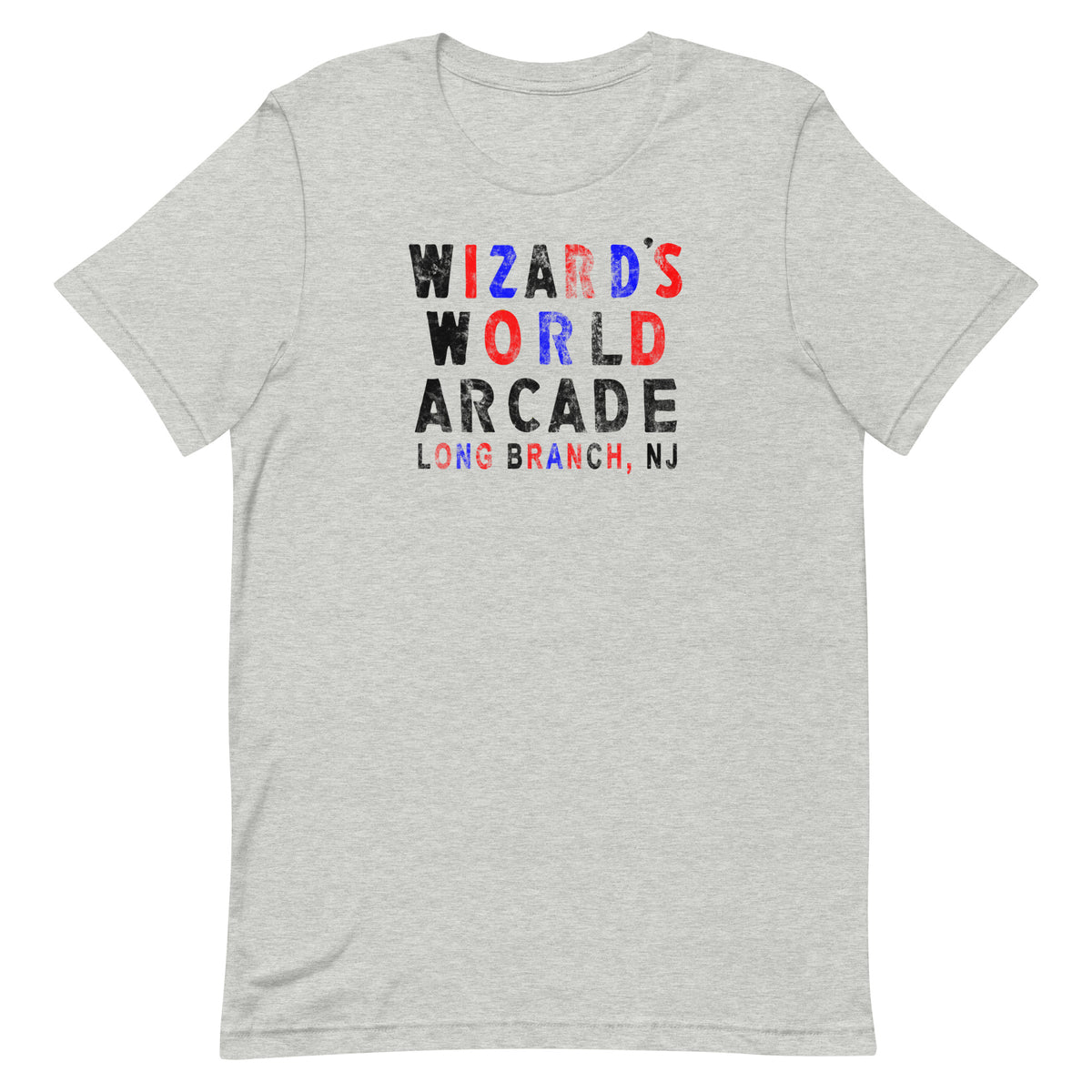 Wizard's World Arcade - LONG BRANCH - Unisex t-shirt