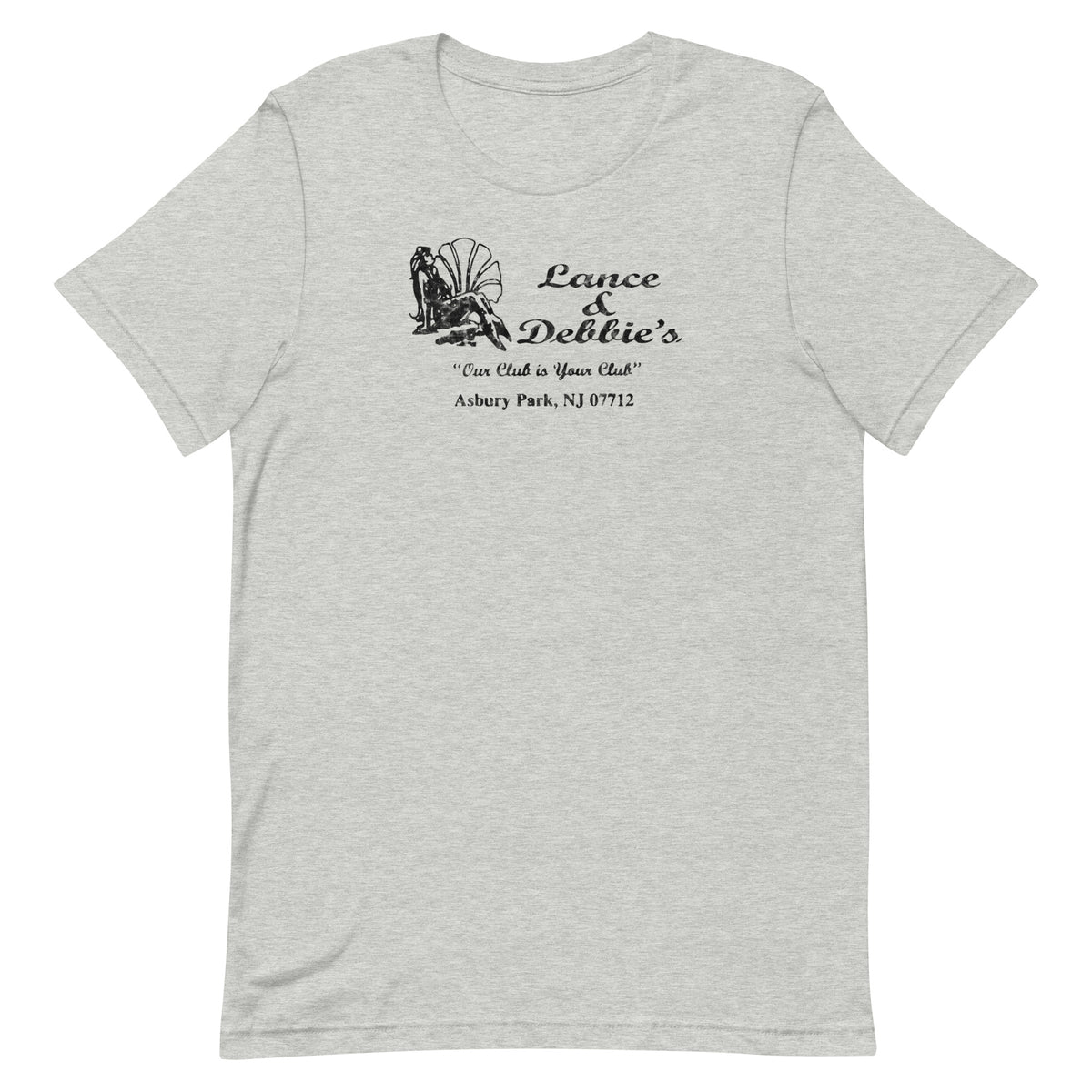 Lance & Debbie's - ASBURY PARK - Unisex t-shirt Athletic Heather