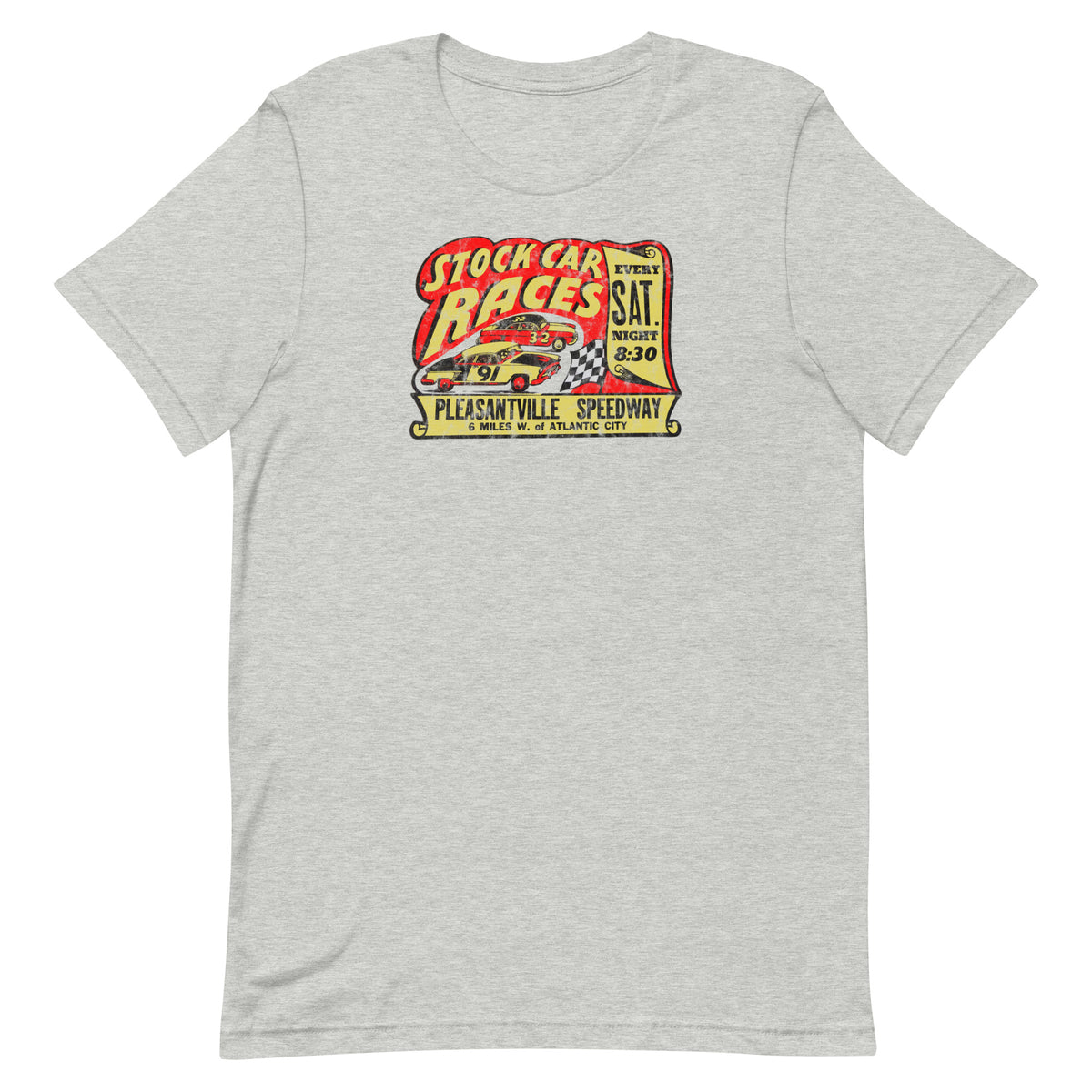 Pleasantville Speedway - PLEASANTVILLE - Unisex t-shirt
