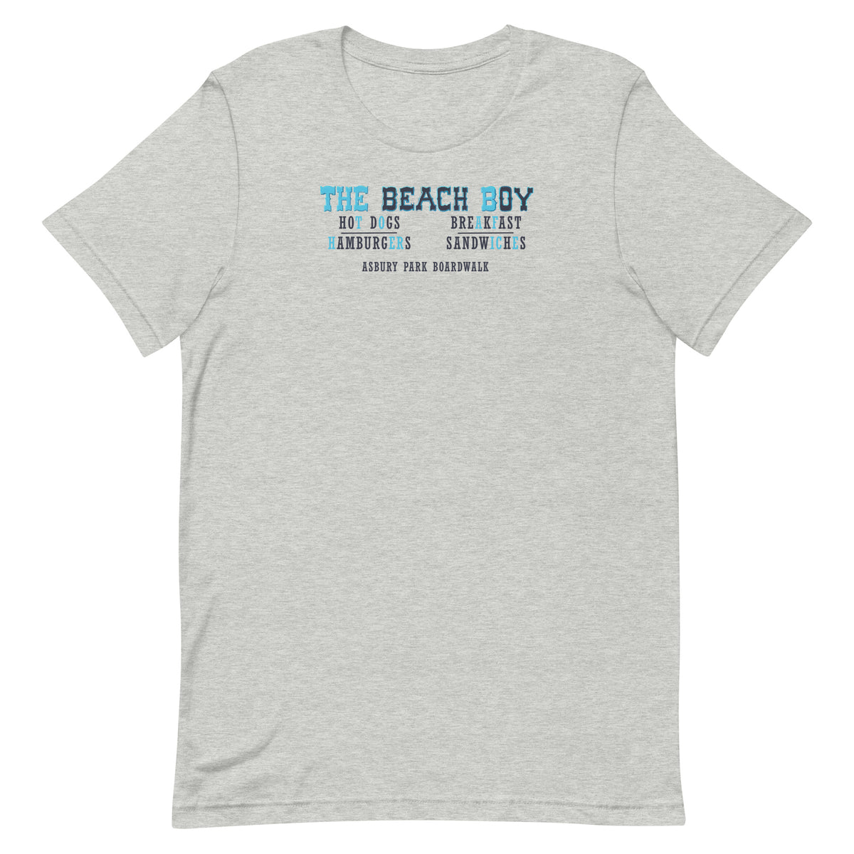 The Beach Boy - ASBURY PARK - Unisex t-shirt Athletic Heather