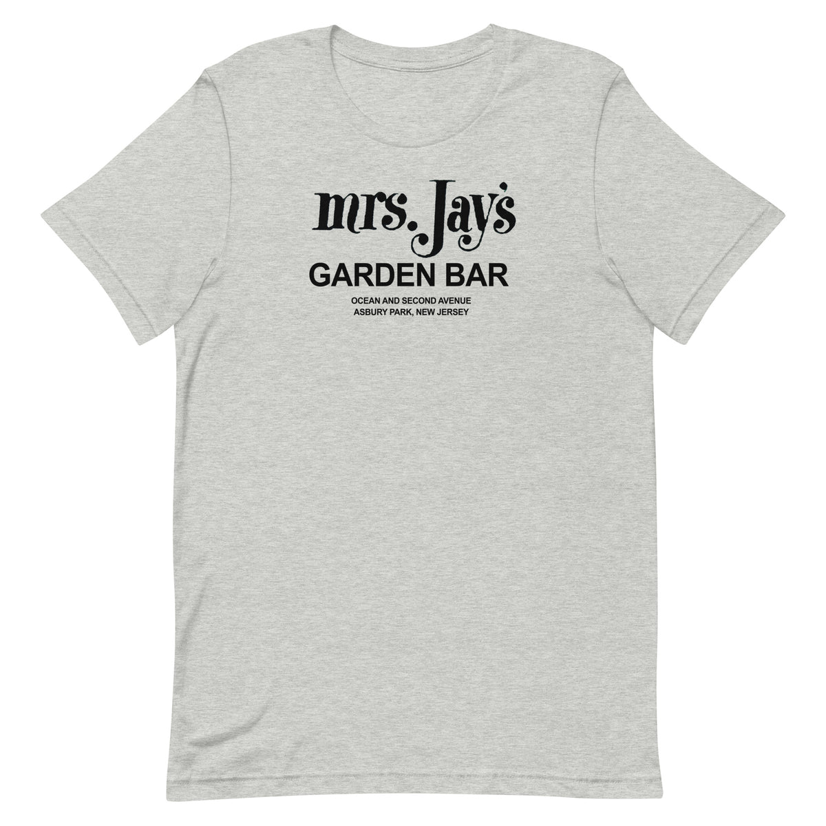 Mrs. Jay's Garden Bar - ASBURY PARK - Unisex t-shirt