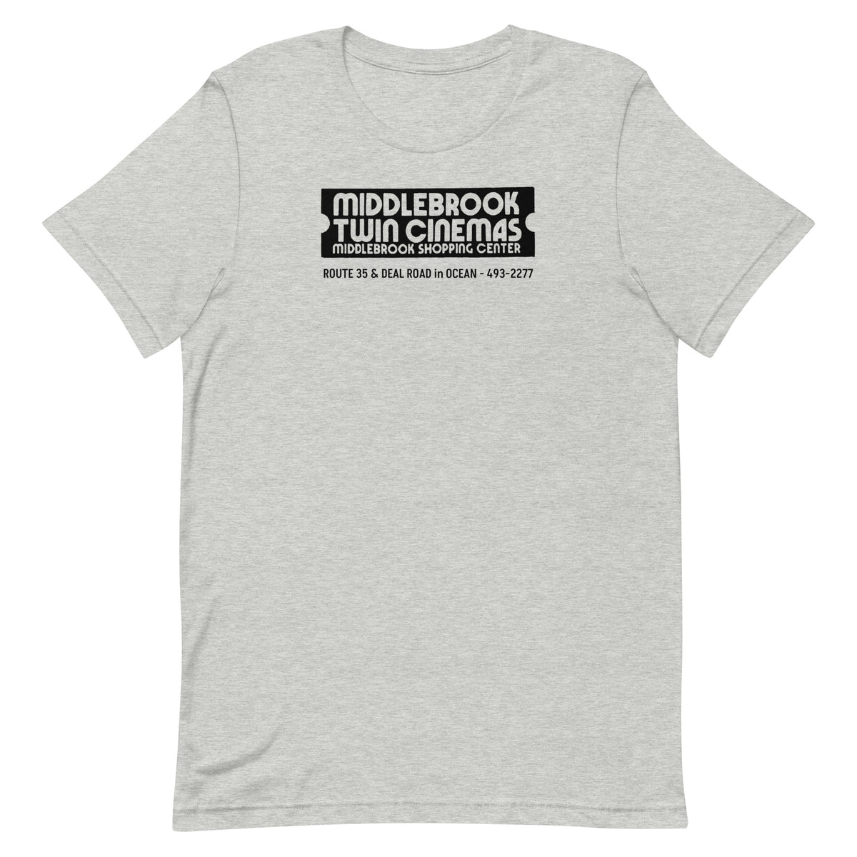 Middlebrook Twin Cinema - OCEAN - Unisex t-shirt