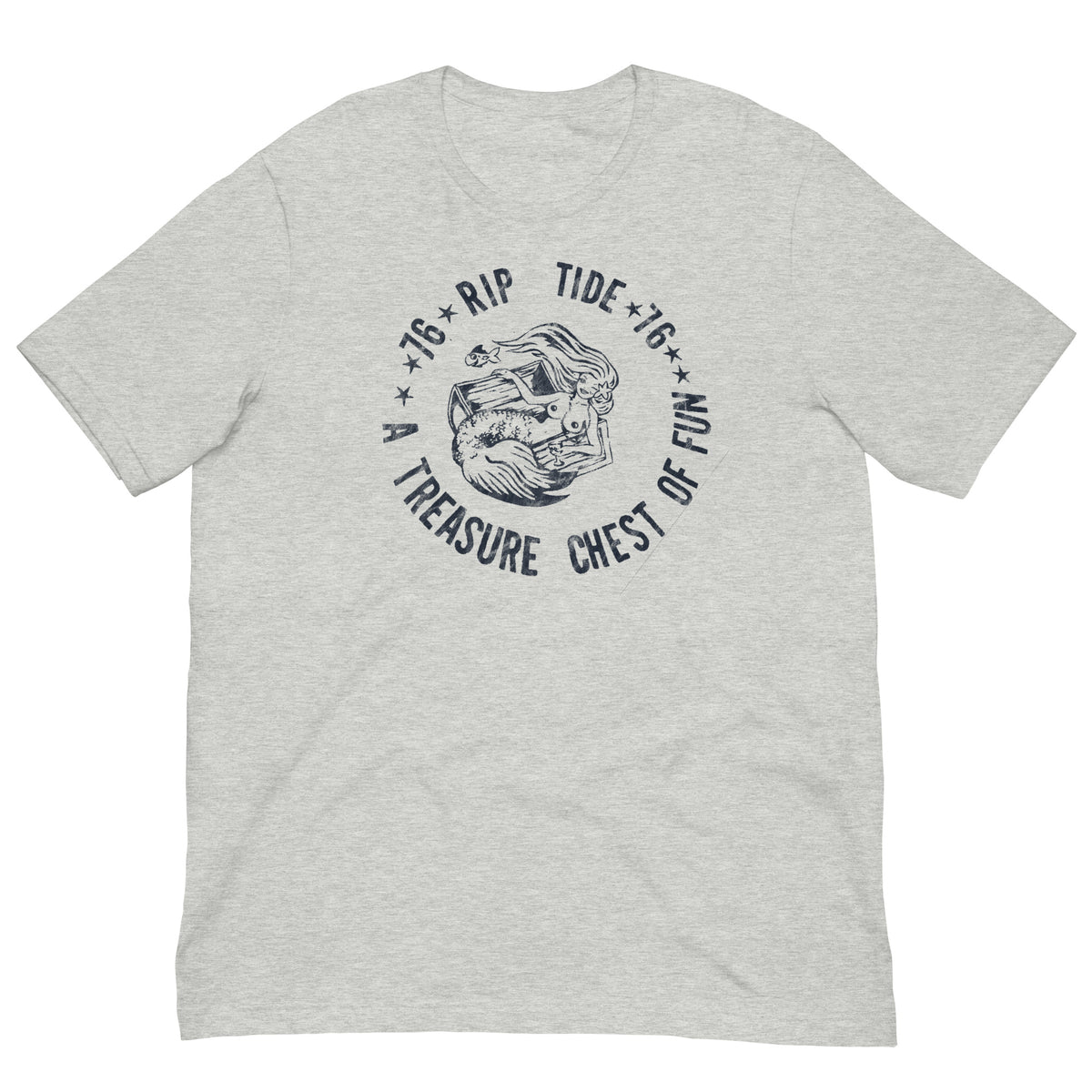 Frank's Rip-Tide Bar - POINT PLEASANT BEACH - Unisex t-shirt Athletic Heather