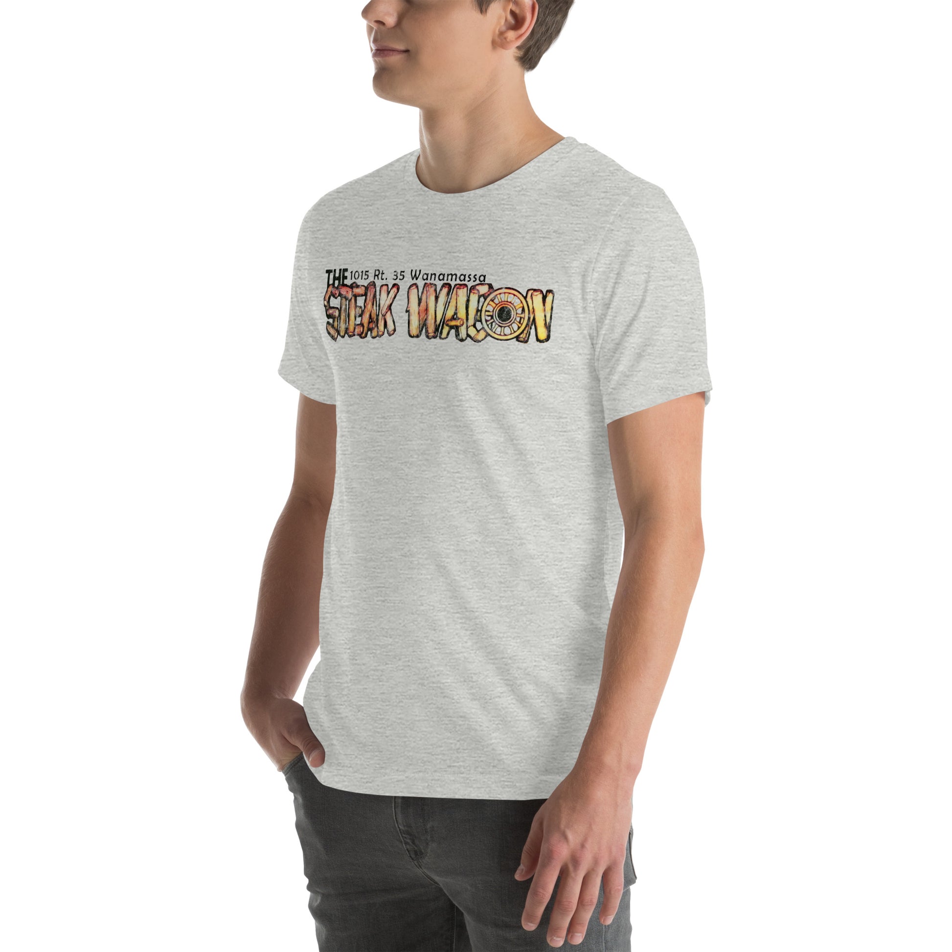 The Steak Wagon - WANAMASSA - Unisex t-shirt