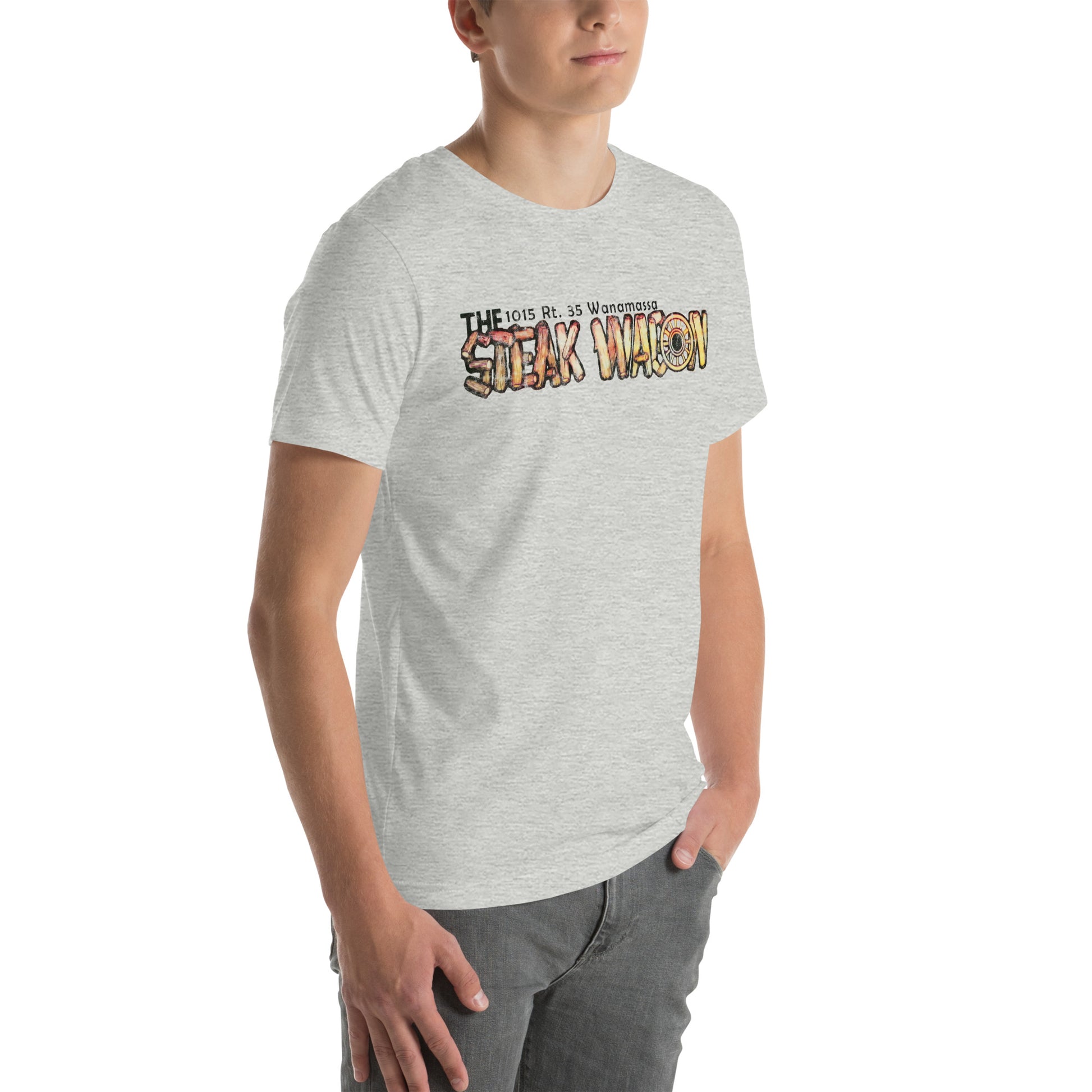 The Steak Wagon - WANAMASSA - Unisex t-shirt