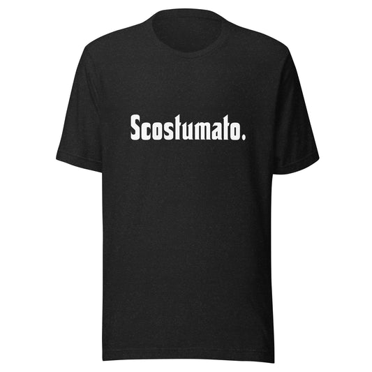 Scostumato - Unisex t-shirt Black Heather