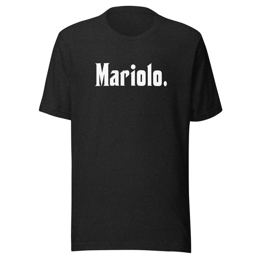 Mariolo. - Unisex t-shirt Black Heather