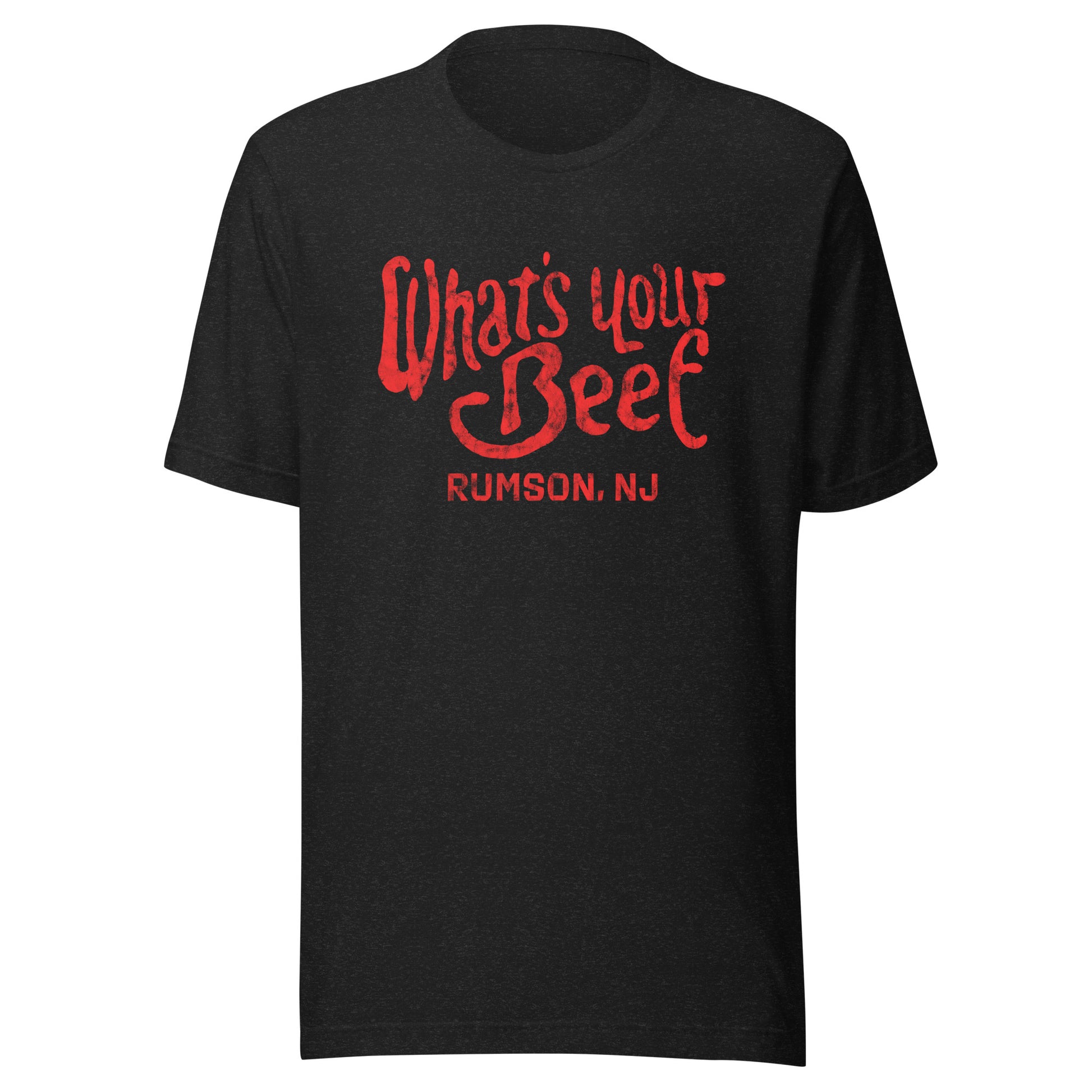 What's Your Beef - RUMSON - Unisex t-shirt Black Heather