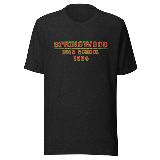 Springwood High School 1984 - Unisex t-shirt Black Heather