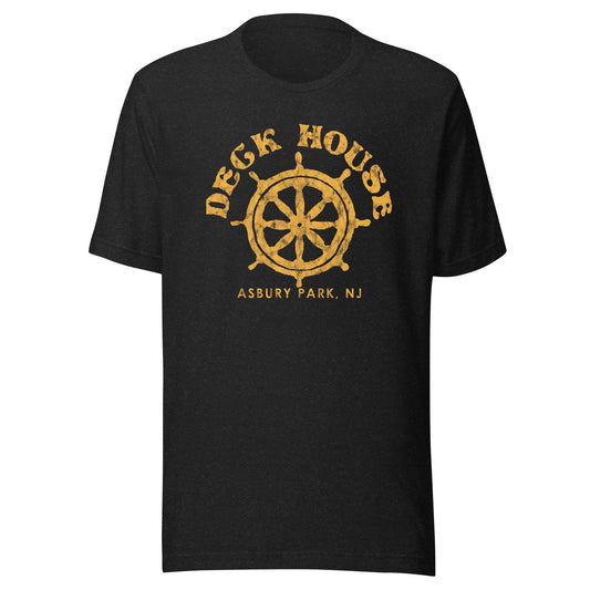 Deck House - ASBURY PARK - Unisex t-shirt Black Heather