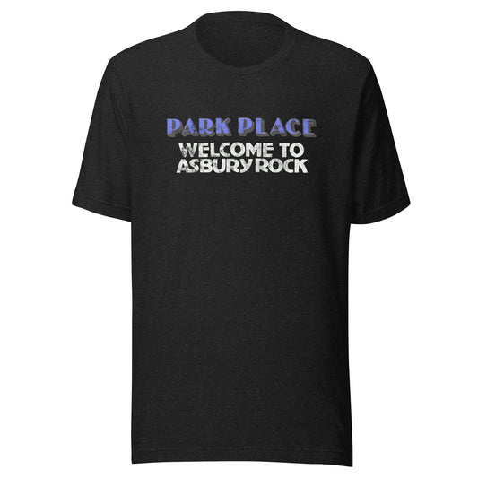 Park Place - ASBURY PARK - Unisex t-shirt Black Heather