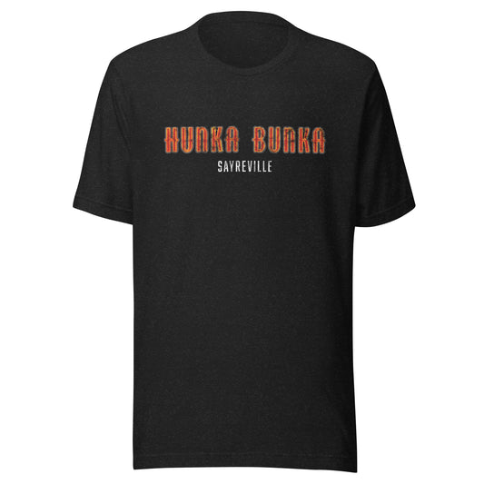 HUNKA BUNKA - SAYREVILLE - Short sleeve t-shirt Black Heather