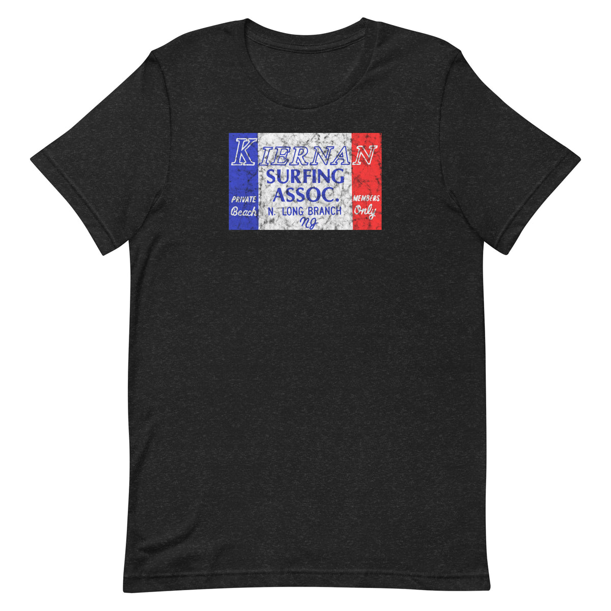 Kiernan Surfing Association - LONG BRANCH - Unisex t-shirt