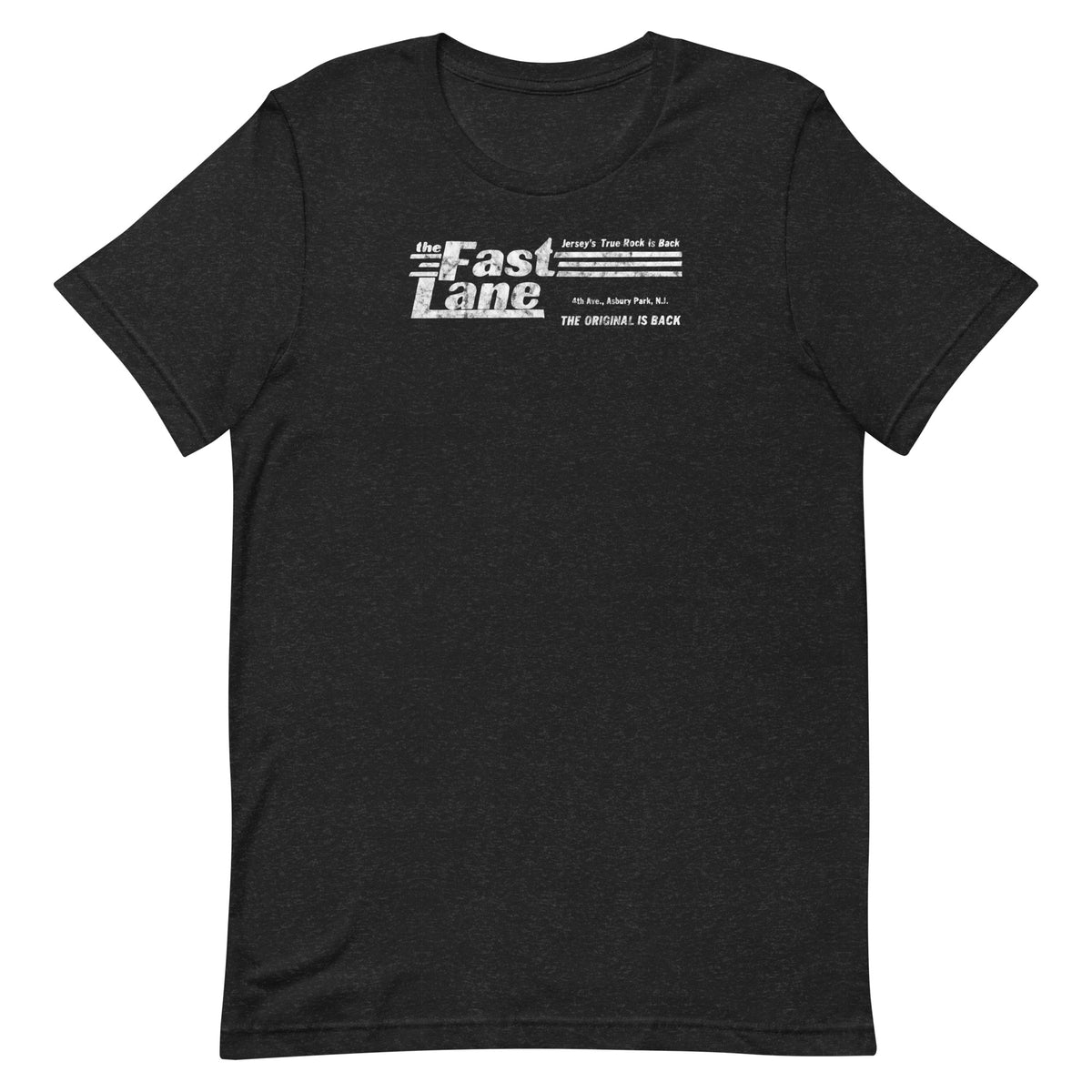 The Fast Lane (White Logo) - ASBURY PARK - Unisex t-shirt