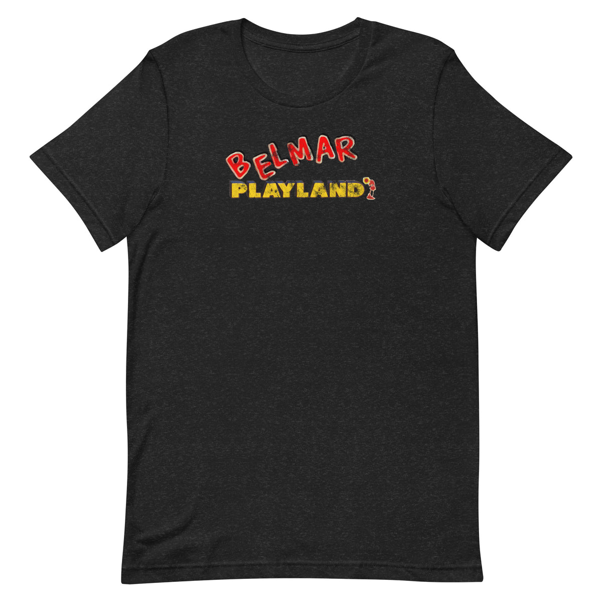 Belmar Playland - BELMAR - Unisex t-shirt Black Heather