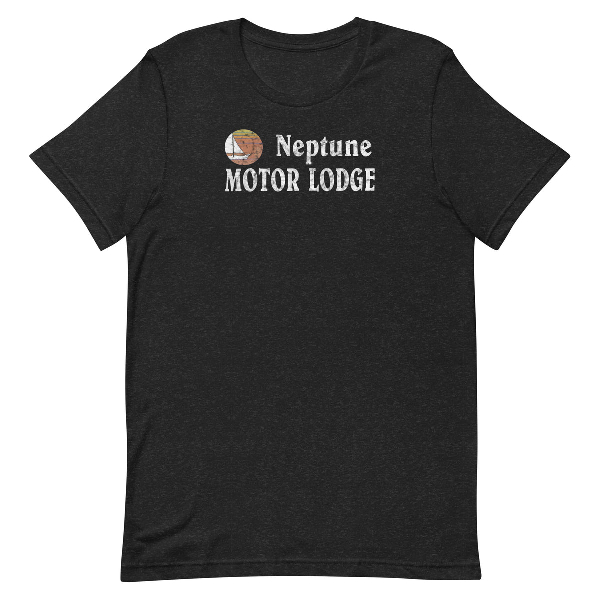 Neptune Motor Lodge - NEPTUNE - Unisex t-shirt Black Heather