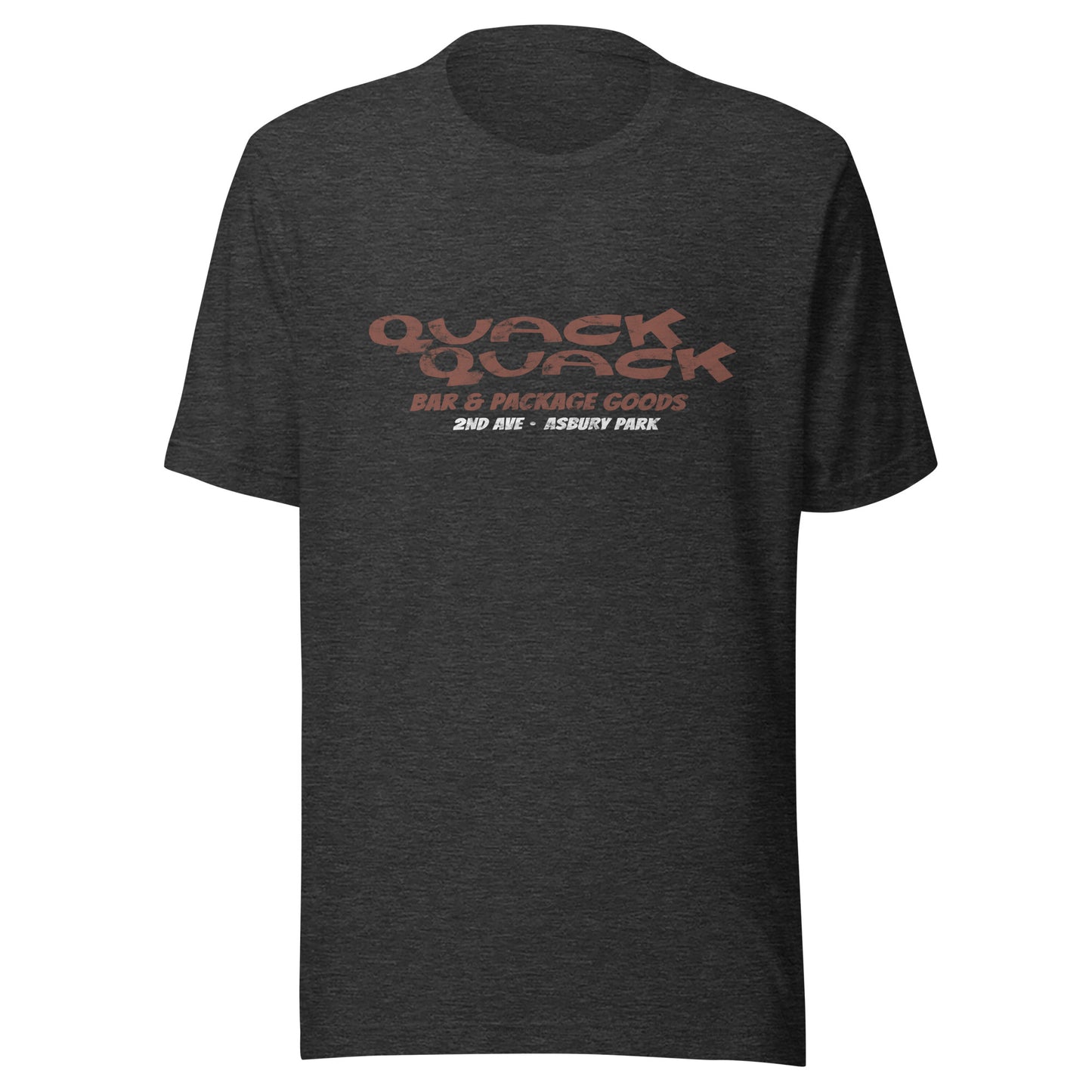 Quack Quack - ASBURY PARK - Unisex t-shirt Dark Grey Heather