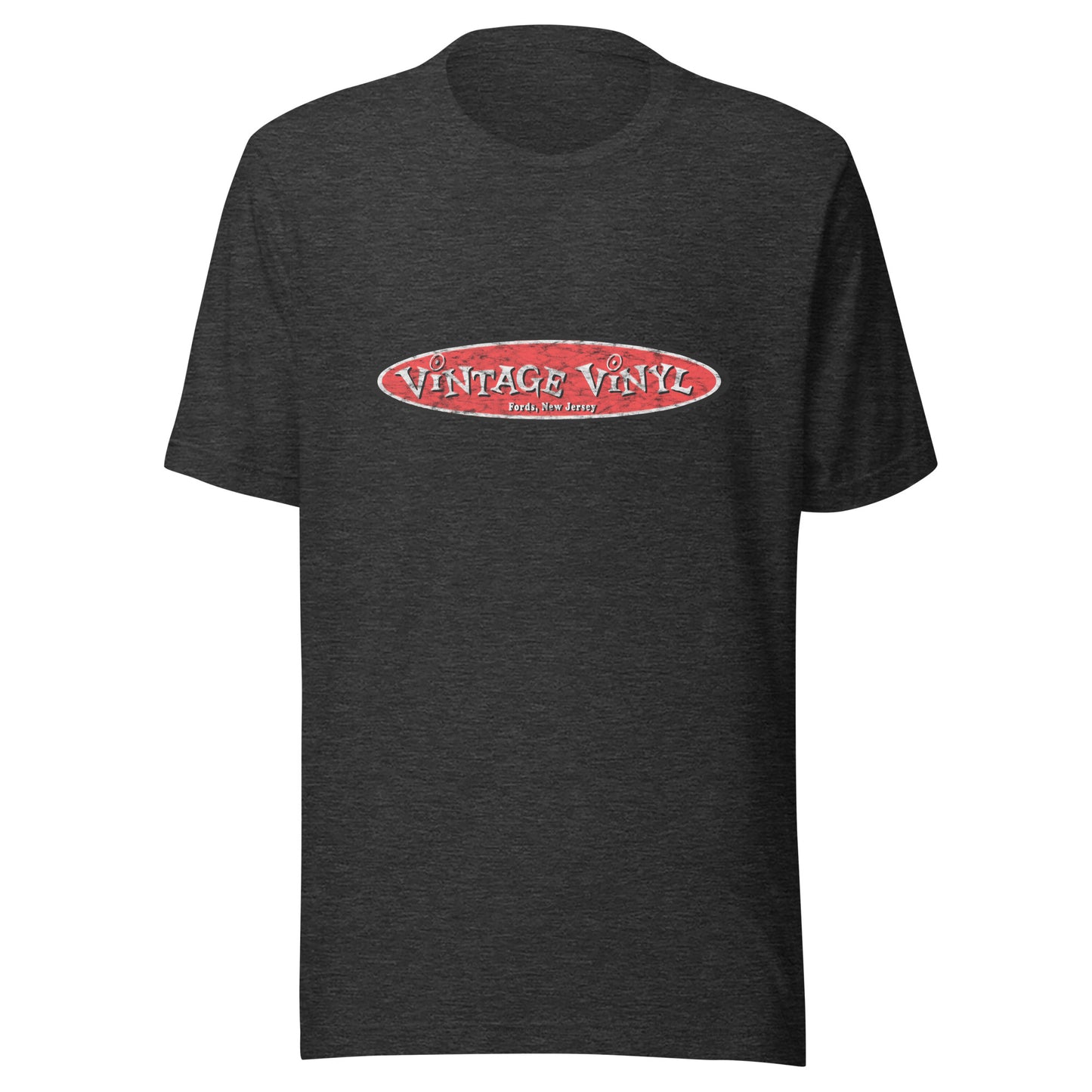Vintage Vinyl - FORDS - Unisex t-shirt Dark Grey Heather