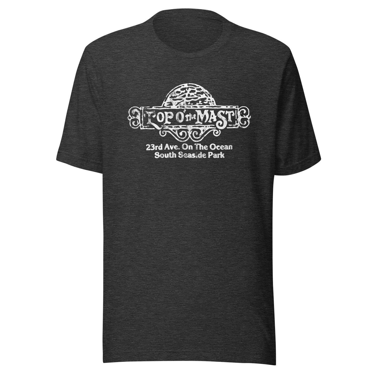 Top O' The Mast - SEASIDE PARK - Unisex t-shirt Dark Grey Heather