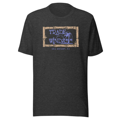 Tradewinds Night Club - SEA BRIGHT - Unisex t-shirt Dark Grey Heather