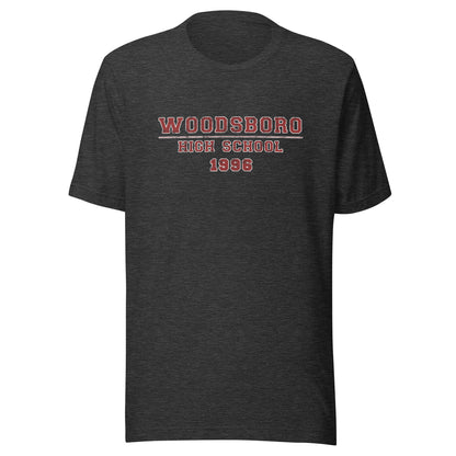 Woodsboro High School 1996 - Unisex t-shirt Dark Grey Heather