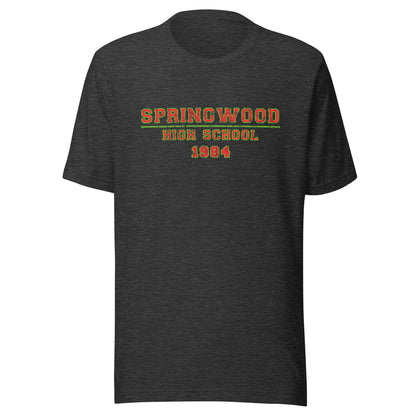 Springwood High School 1984 - Unisex t-shirt Dark Grey Heather