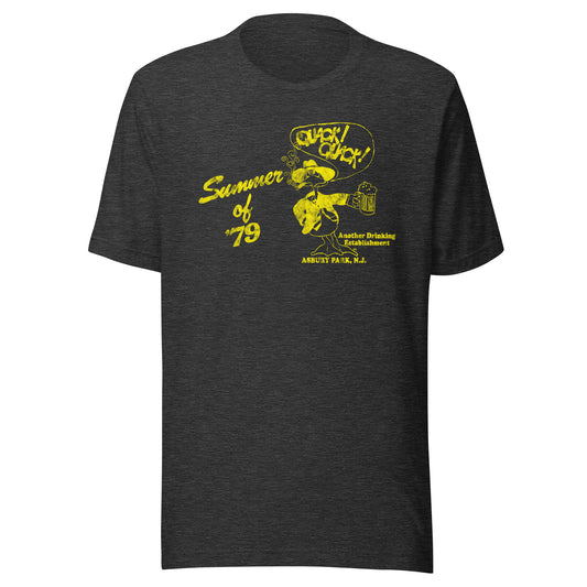 Quack Quack / Summer of '79 - ASBURY PARK - Unisex t-shirt Dark Grey Heather