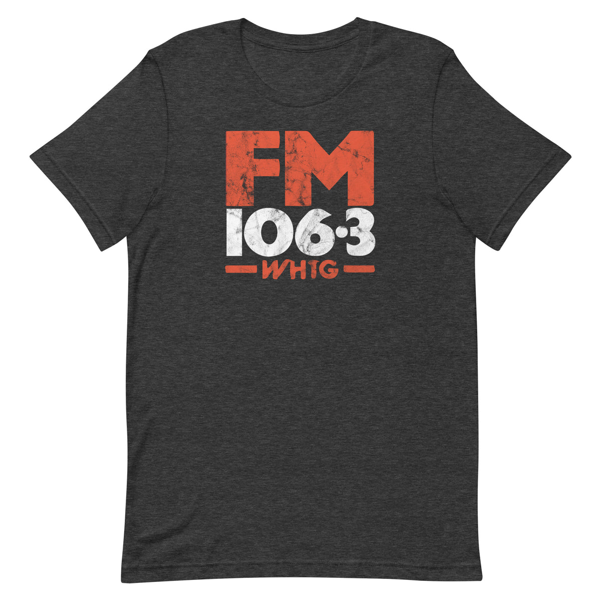 FM106.3 WHTG - NEW JERSEY - Unisex t-shirt
