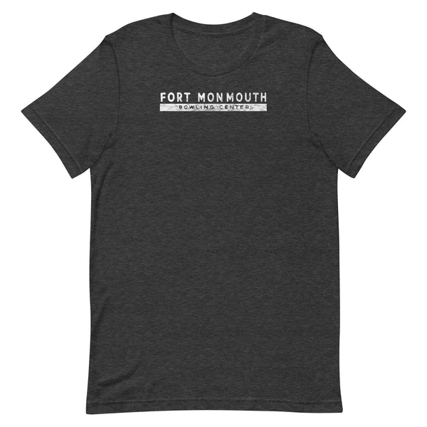 Fort Monmouth Bowling Center - EATONTOWN - Unisex t-shirt Dark Grey Heather