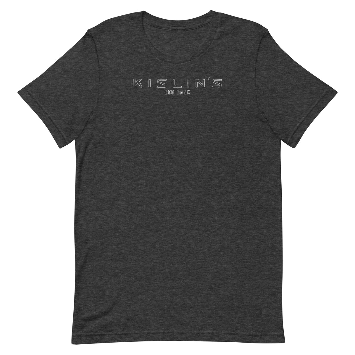 Kislin's - RED BANK - Unisex t-shirt Dark Grey Heather