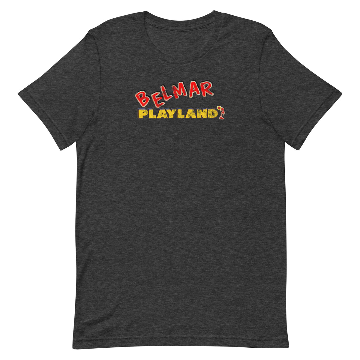 Belmar Playland - BELMAR - Unisex t-shirt Dark Grey Heather