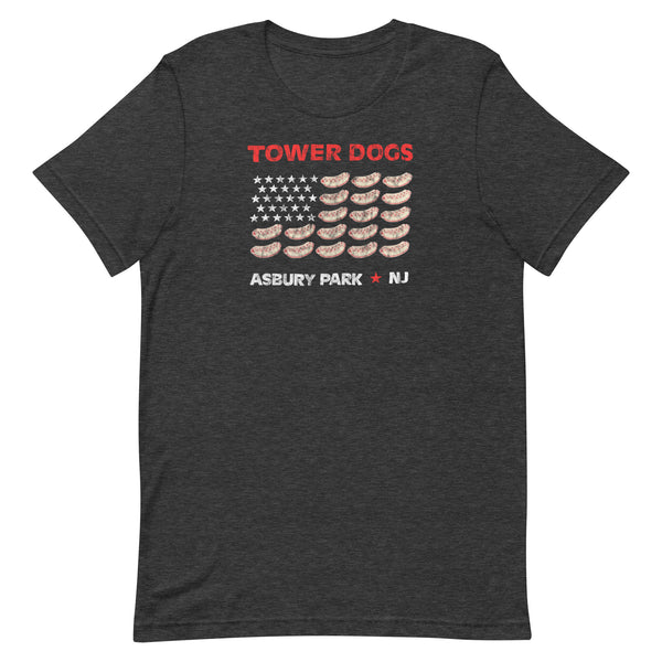 Tower Dogs - ASBURY PARK - Unisex t-shirt