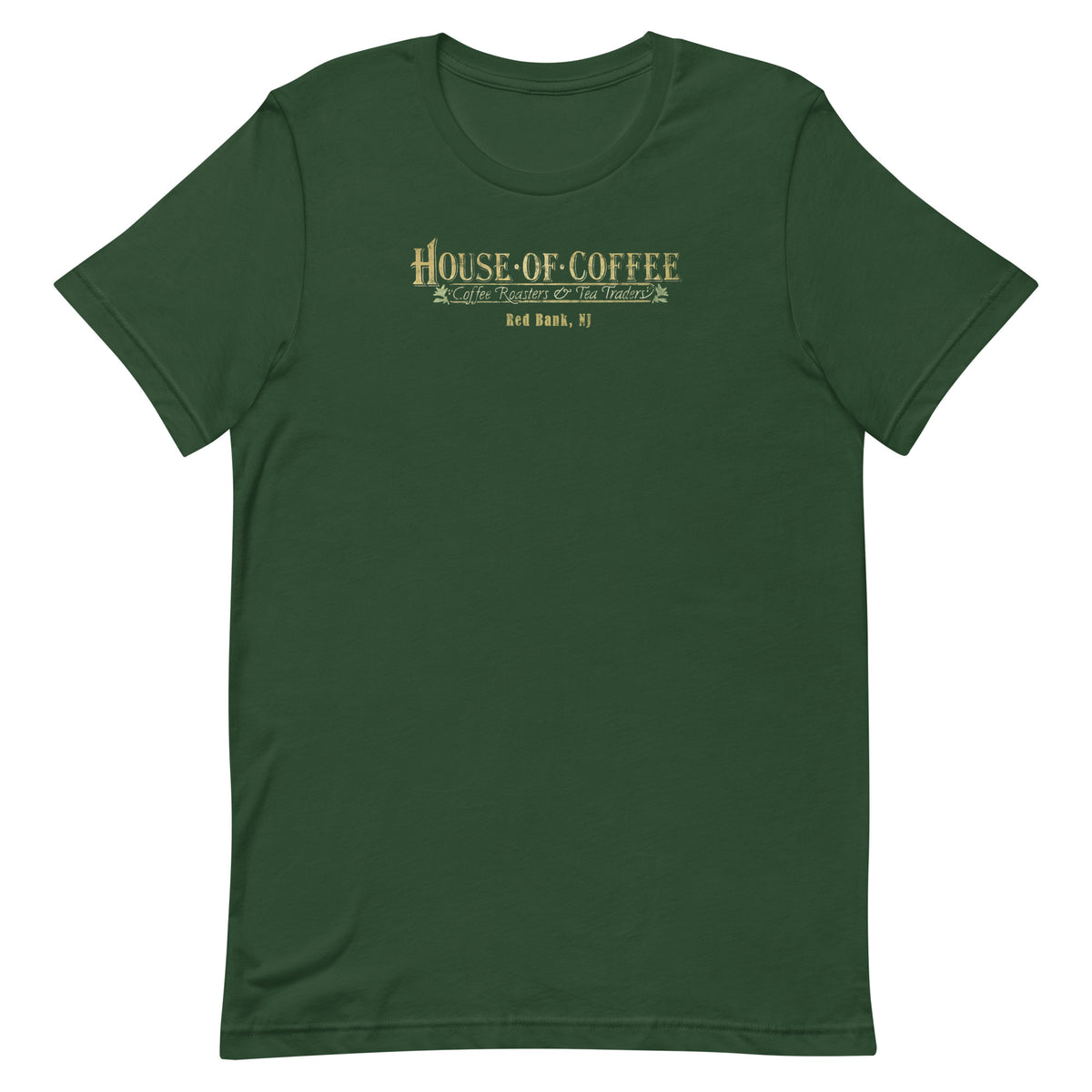 House of Coffee - RED BANK - Unisex t-shirt