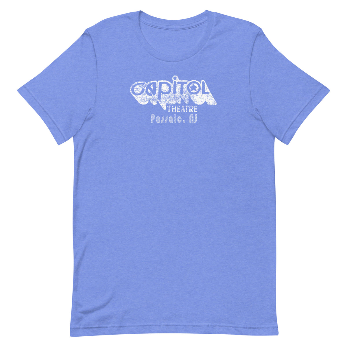 Capitol Theater - PASSAIC - Short sleeve t-shirt Heather Columbia Blue