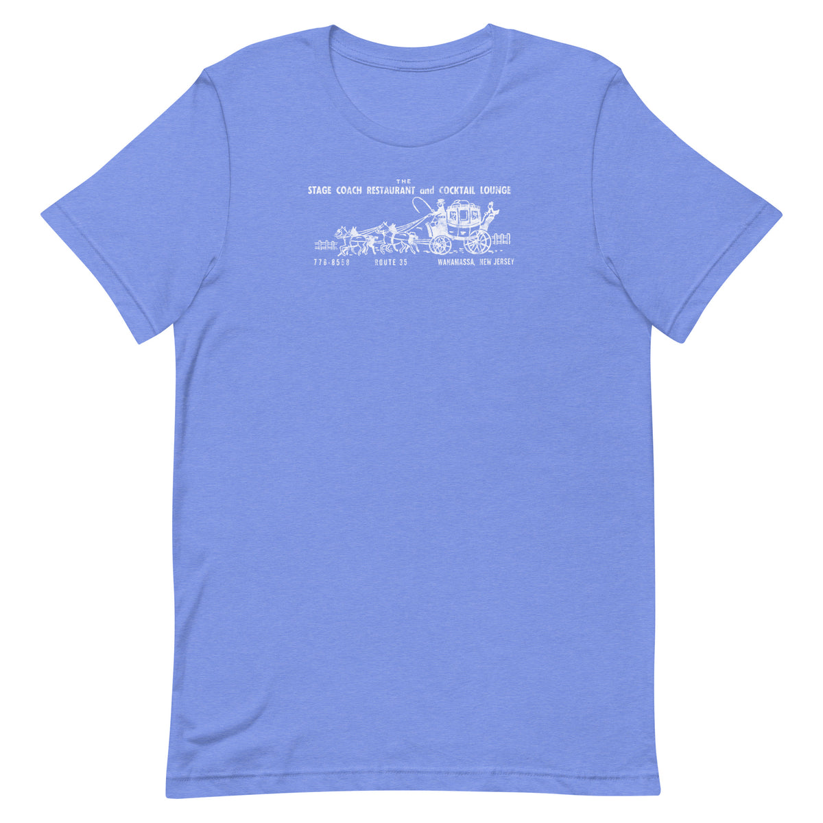The Stage Coach Restaurant - WANAMASSA - Unisex t-shirt