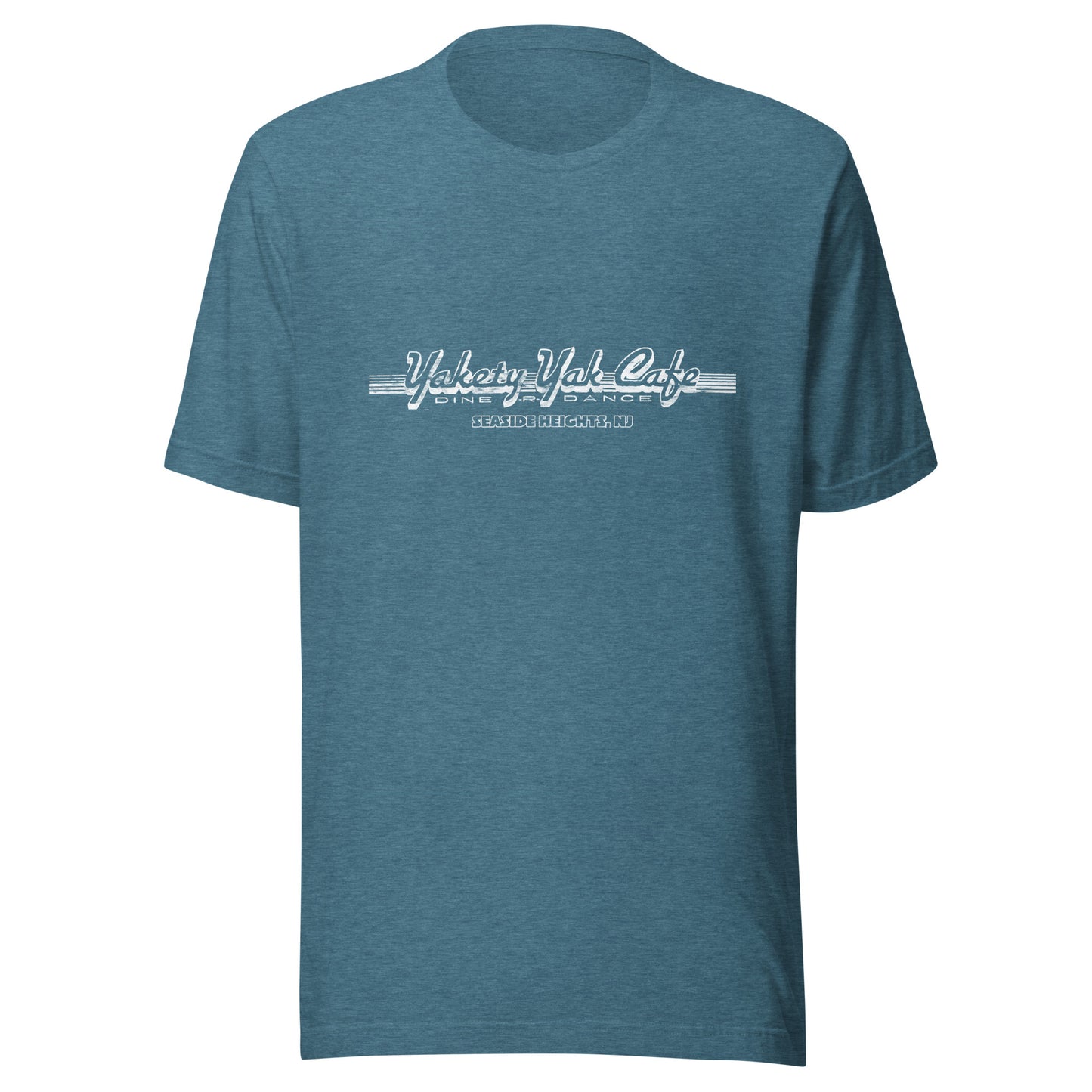 Yakety Yak Cafe - SEASIDE HEIGHTS - Unisex t-shirt Heather Deep Teal