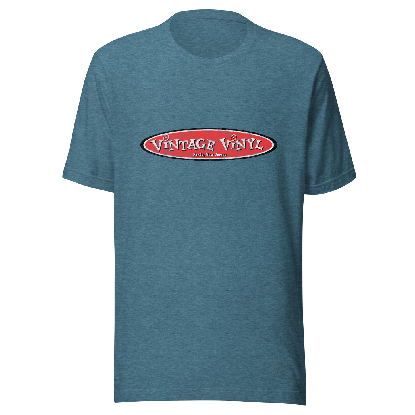 Vintage Vinyl - FORDS - Unisex t-shirt Heather Deep Teal