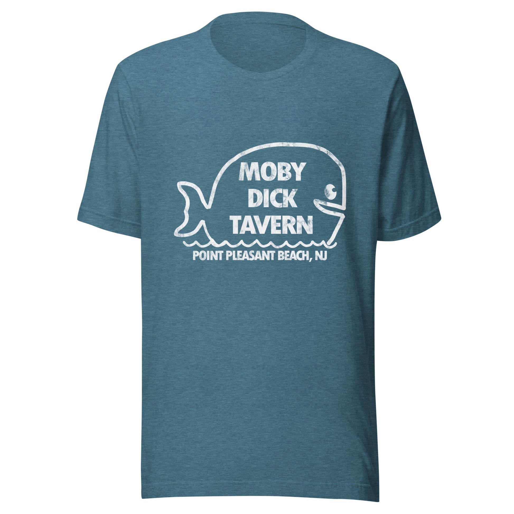 MOBY DICK TAVERN - POINT PLEASANT BEACH - Unisex t-shirt Heather Deep Teal