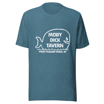 MOBY DICK TAVERN - POINT PLEASANT BEACH - Unisex t-shirt Heather Deep Teal