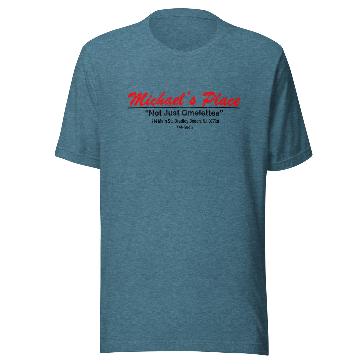 Michael's Place - BRADLEY BEACH - Unisex t-shirt Heather Deep Teal