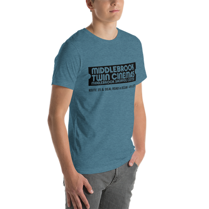 Middlebrook Twin Cinema - OCEAN - Unisex t-shirt