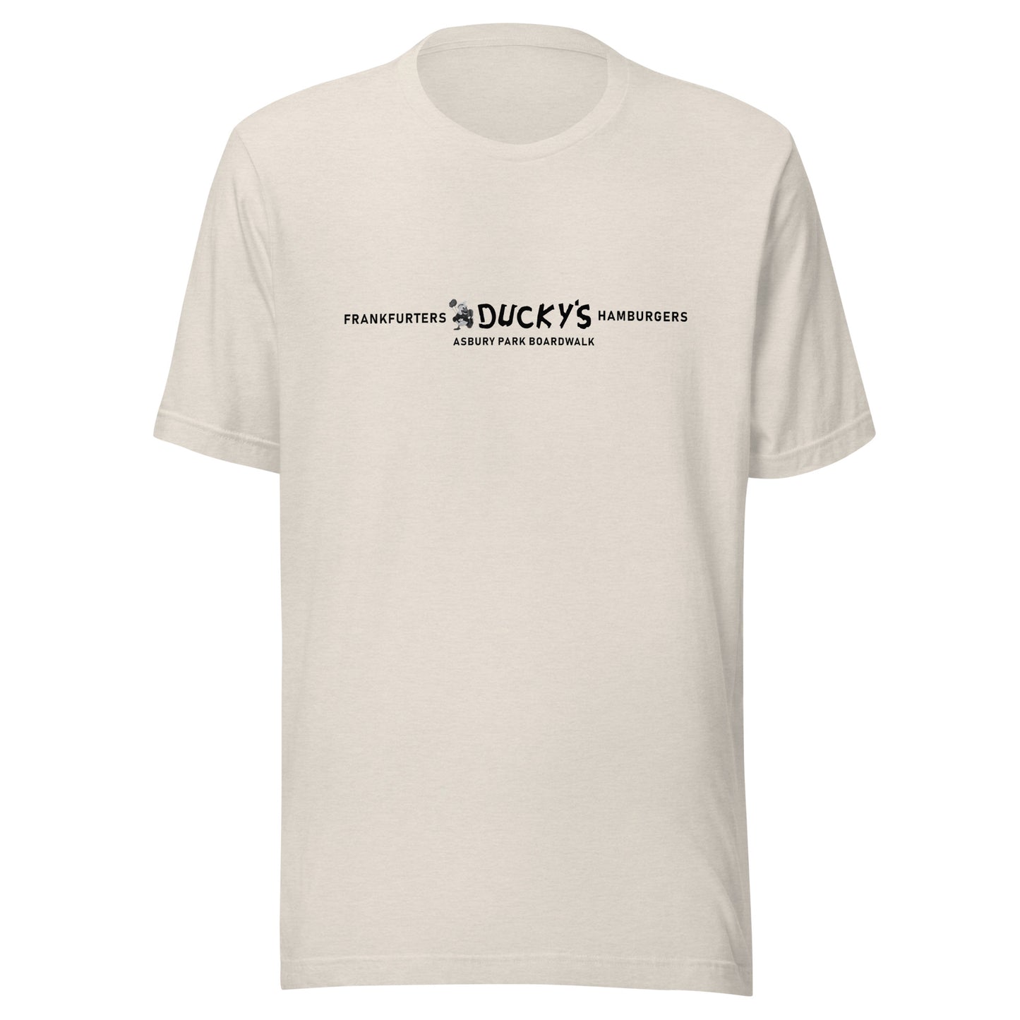 Ducky's - ASBURY PARK - Unisex t-shirt Heather Dust
