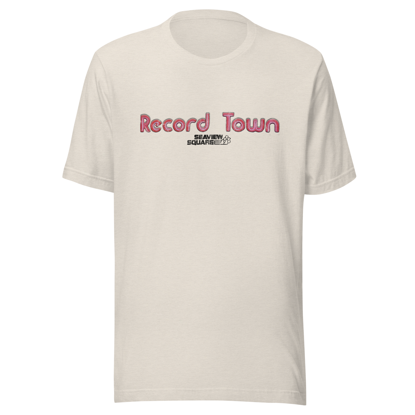 Record World - SEAVIEW SQUARE - Unisex t-shirt Heather Dust