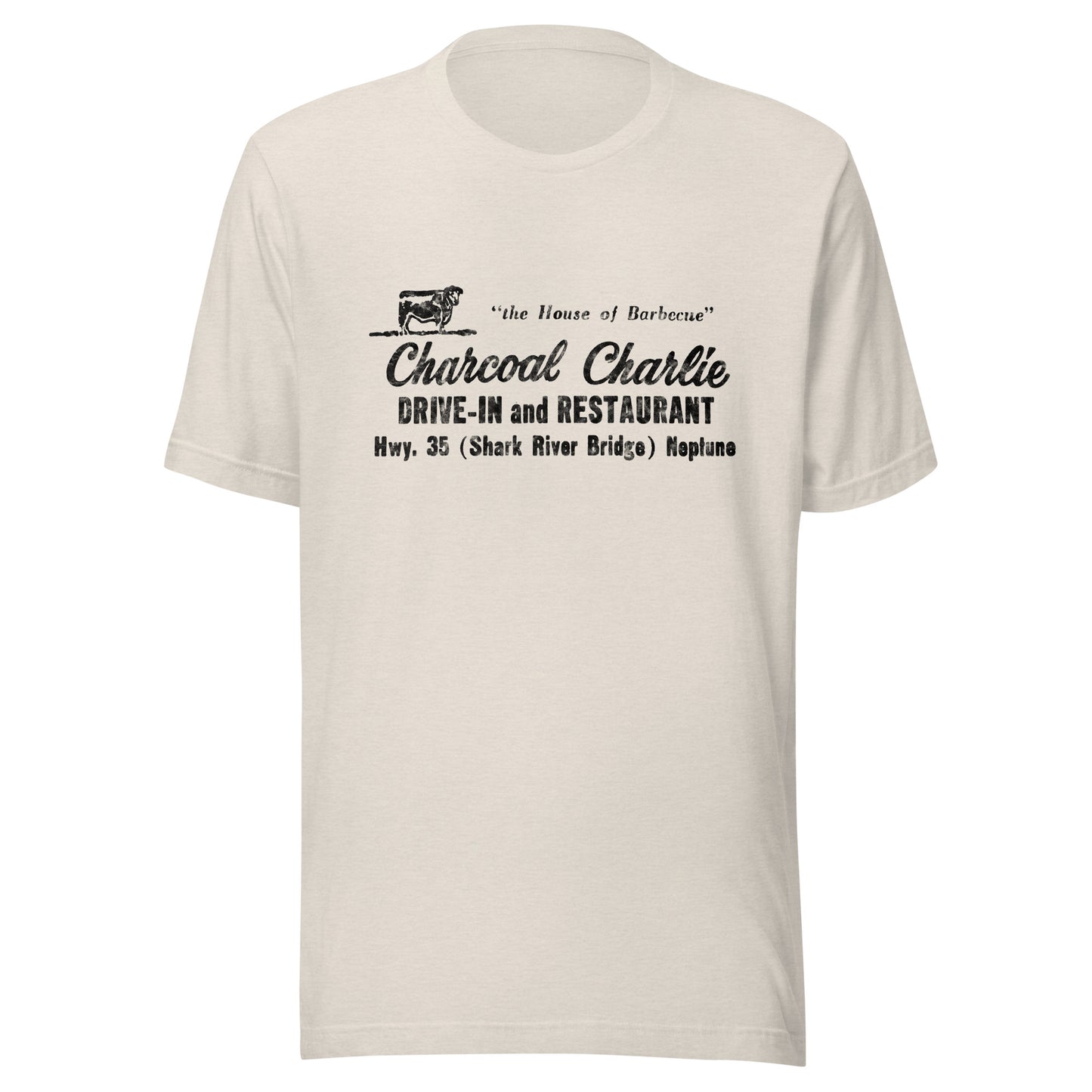 Charcoal Charlie - NEPTUNE - Unisex t-shirt Heather Dust