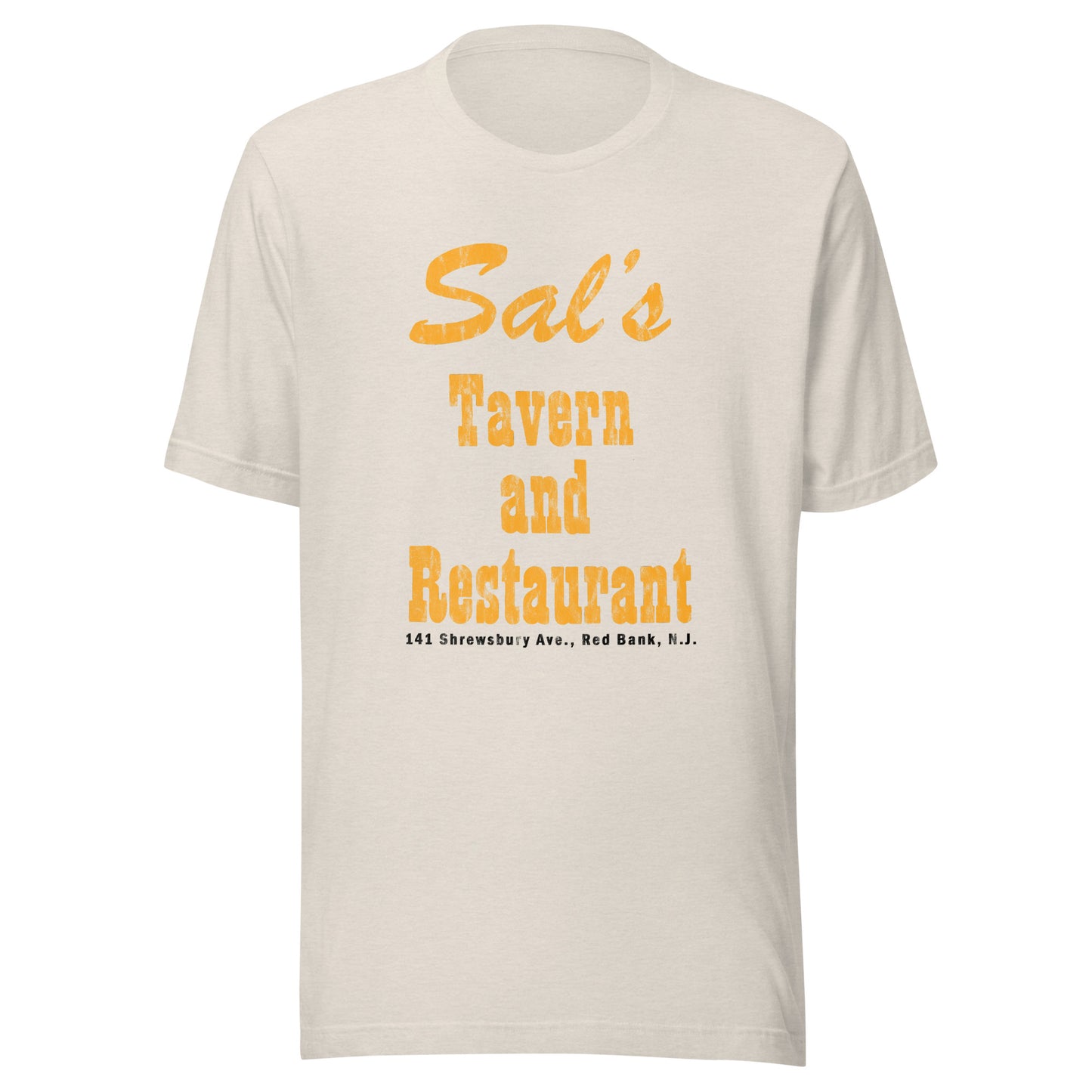 Sal's Tavern - RED BANK - Unisex t-shirt Heather Dust