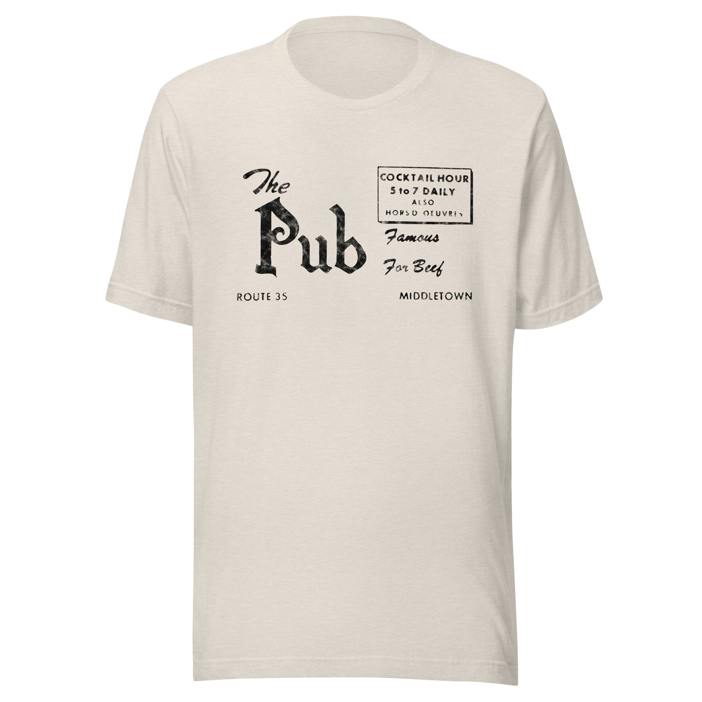 The Pub - MIDDLETOWN - Unisex t-shirt Heather Dust