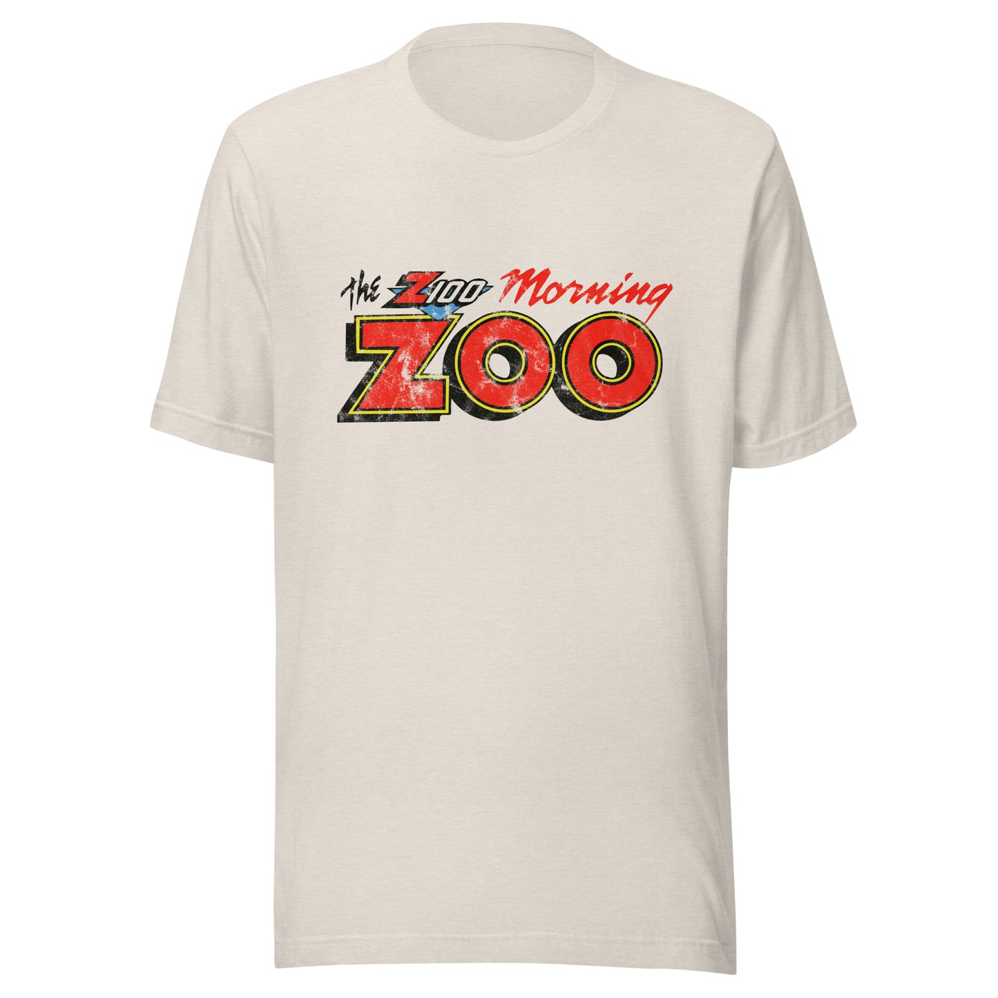 The Z100 Morning Zoo - NEW JERSEY / NEW YORK / CONNECTICUT - Unisex t-shirt Heather Dust