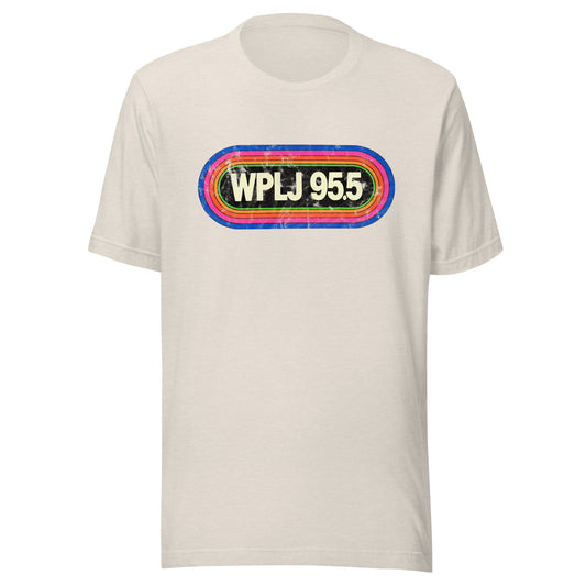 WPLJ 95.5 - NEW JERSEY / NEW YORK / CONNECTICUT - Unisex t-shirt Heather Dust