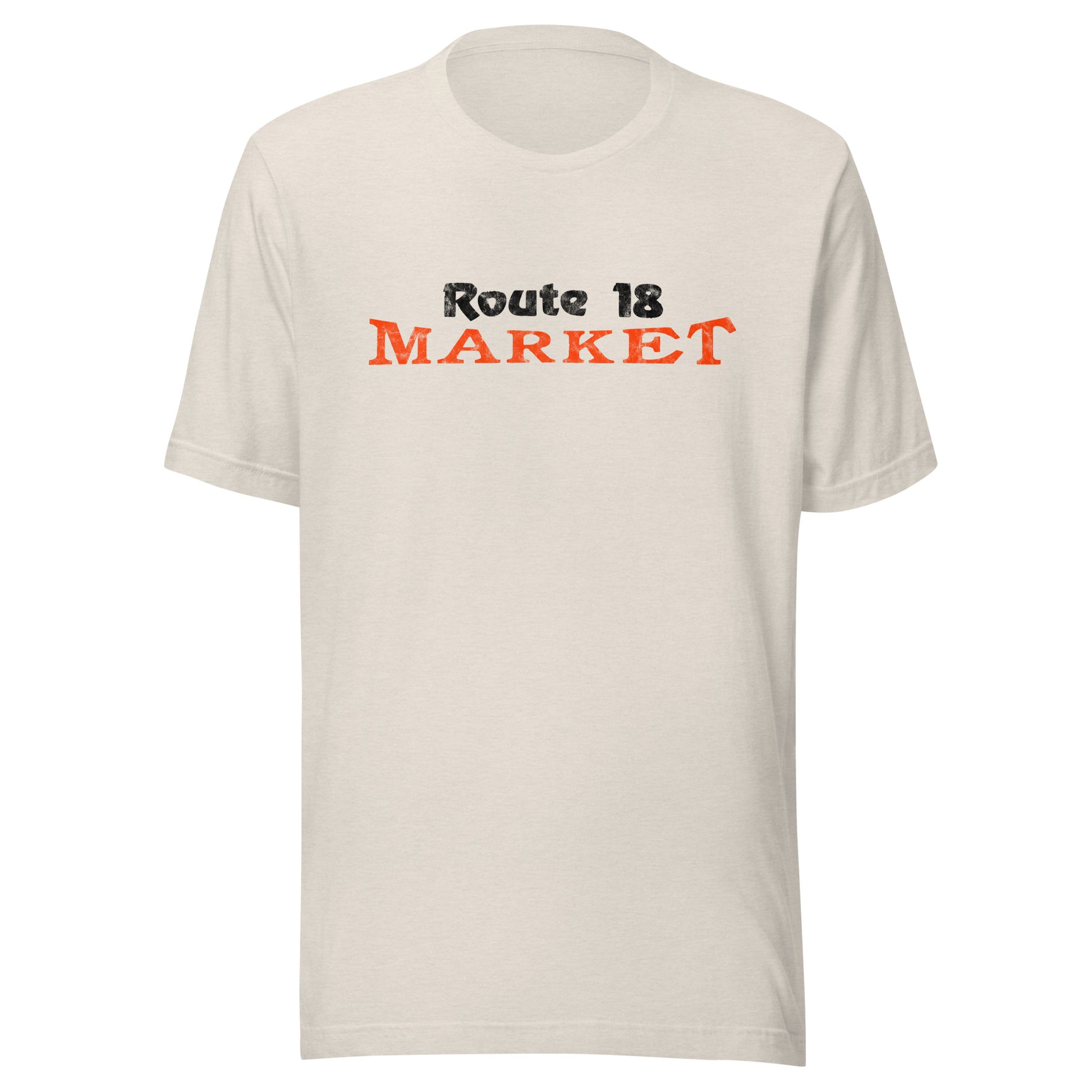 Route 18 Market - EAST BRUNSWICK - Unisex t-shirt Heather Dust